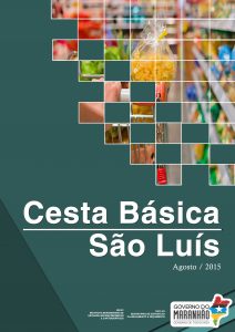 Cesta Básica – ago. – 2015