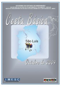 Cesta Básica – out. – 2009