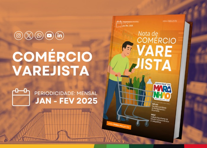 Comércio Varejista do Maranhão inicia 2025 em alta com crescimento no volume de vendas no primeiro bimestre